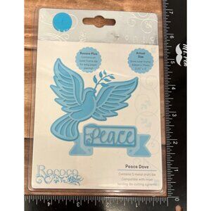 Peace Dove Metal Craft Die Set By Tonic Studios 1808e Rococo Plus